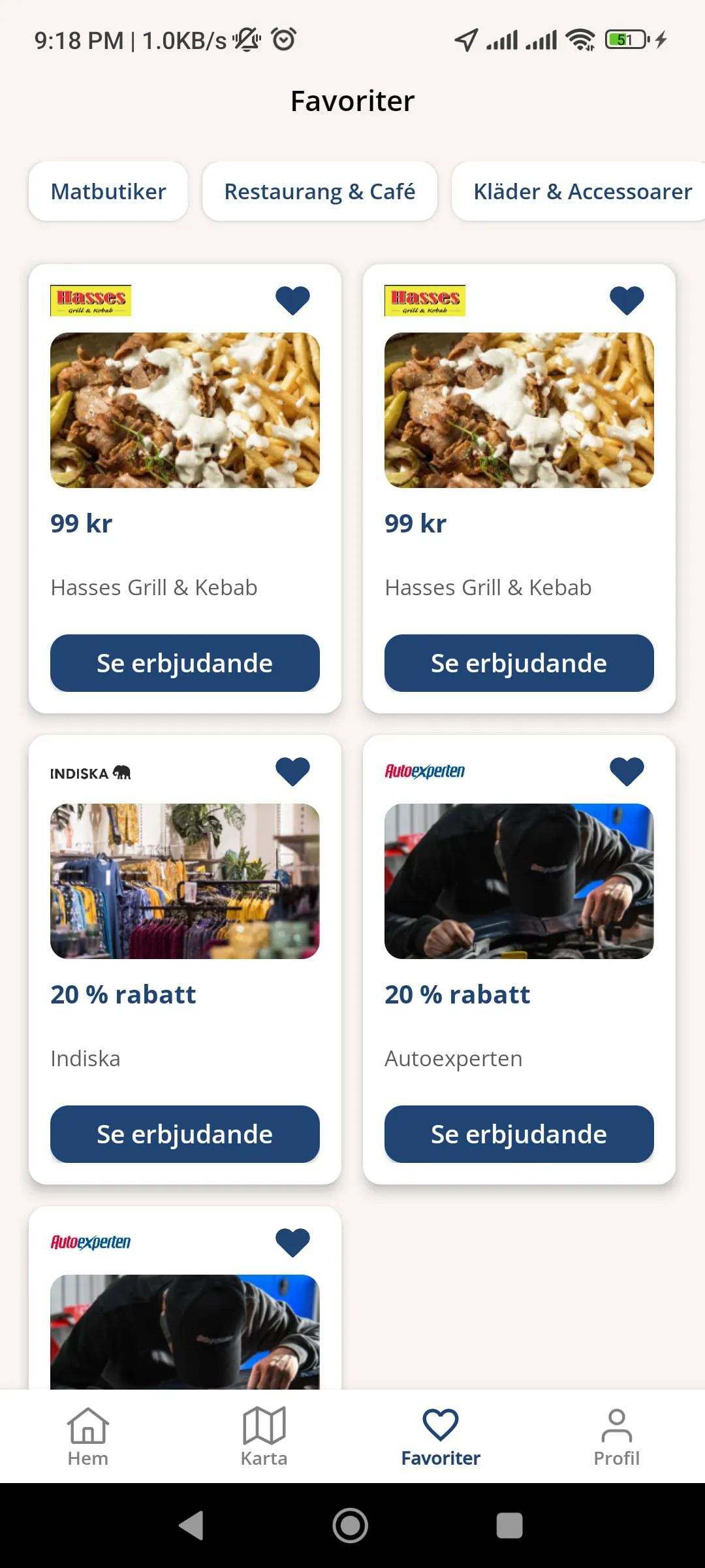 Klubbrabatten