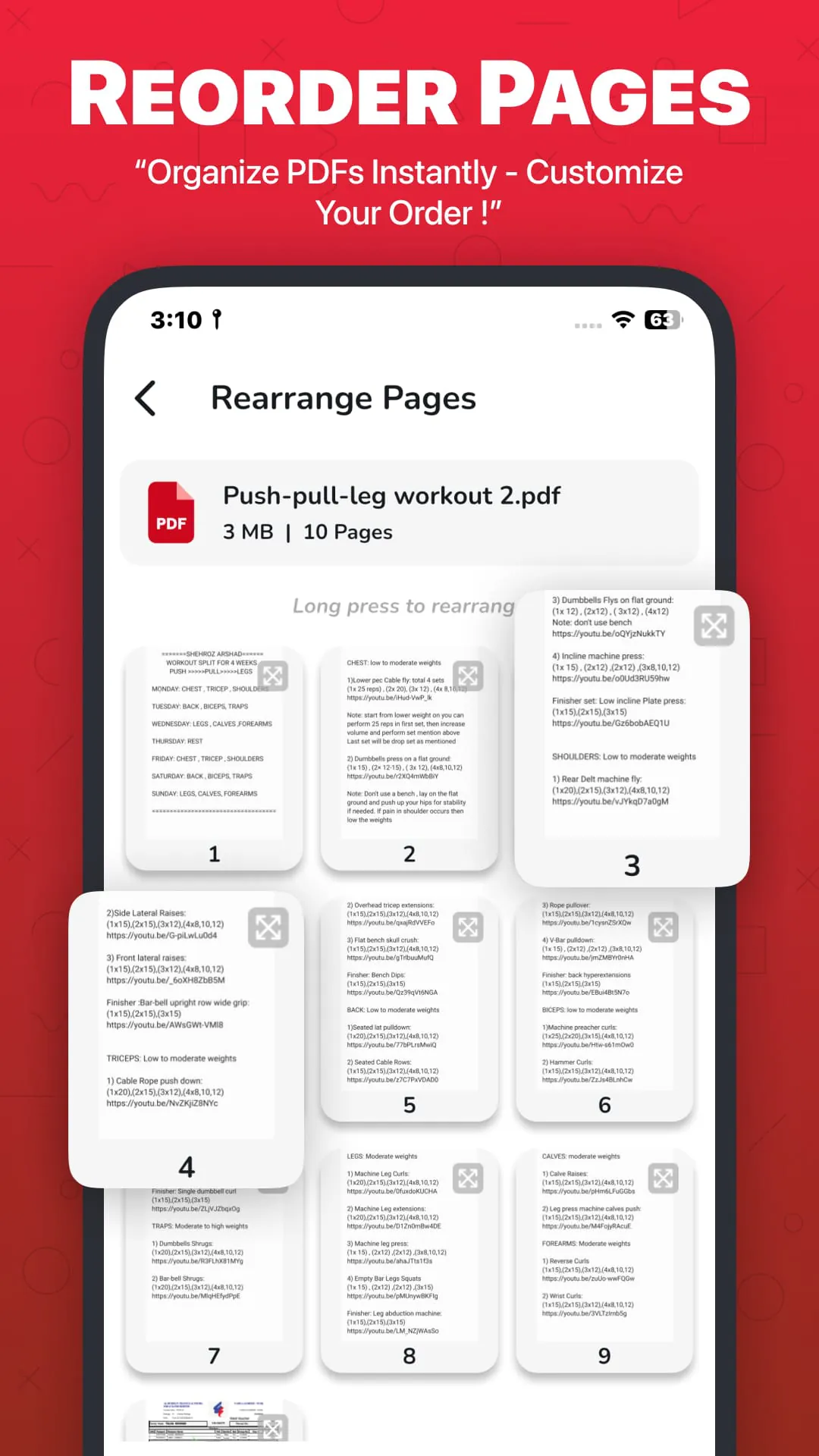 Split PDF