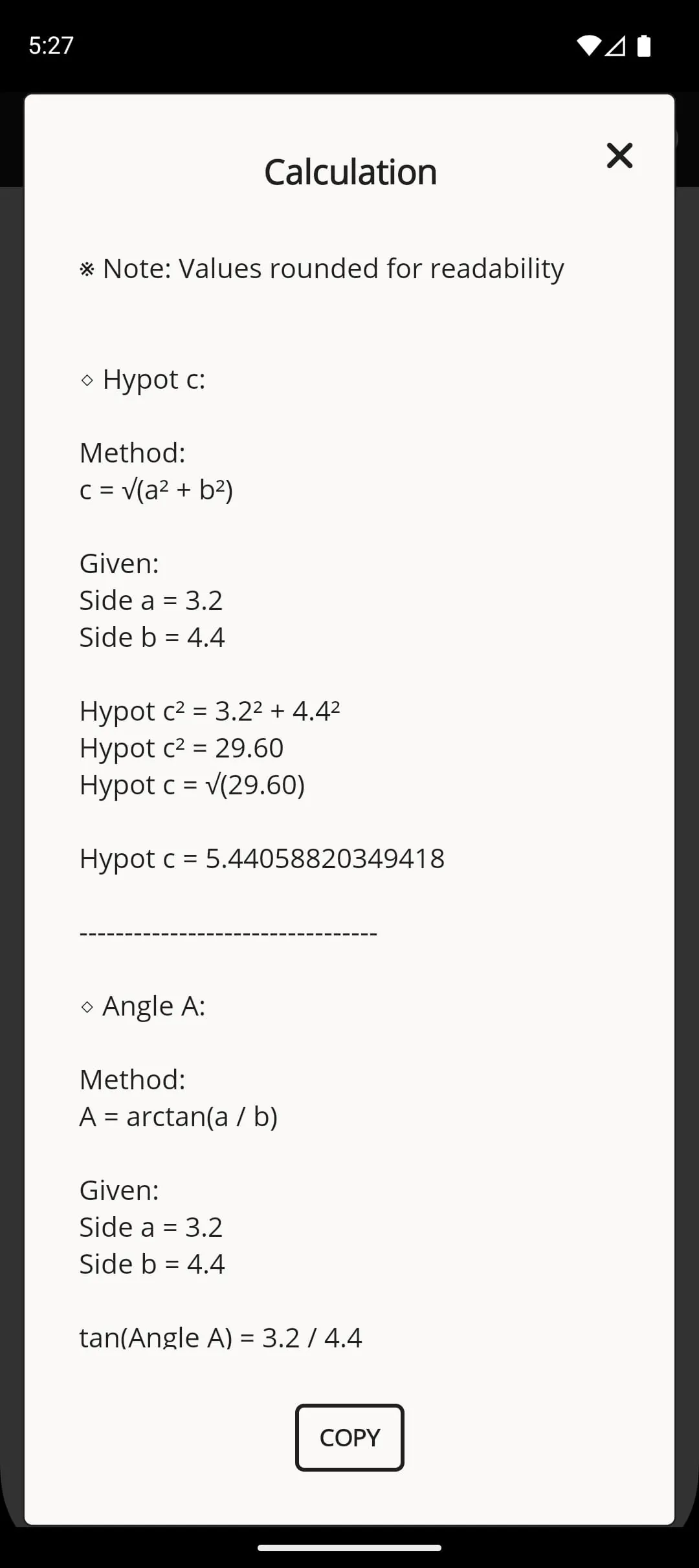 Trigonometry Calculator