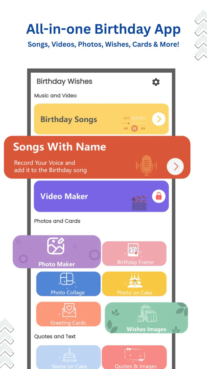 Birthday video maker