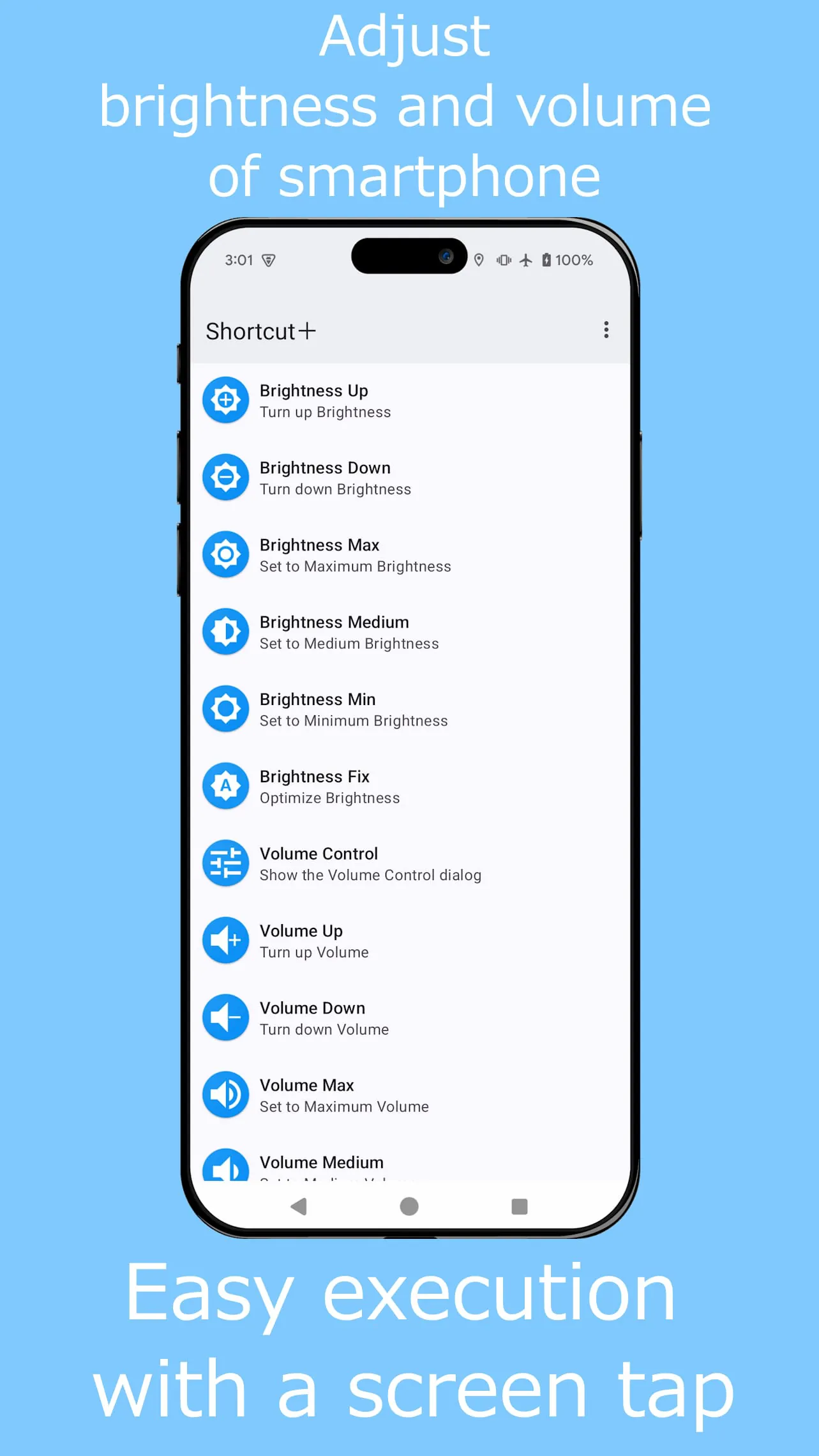 Shortcut＋
