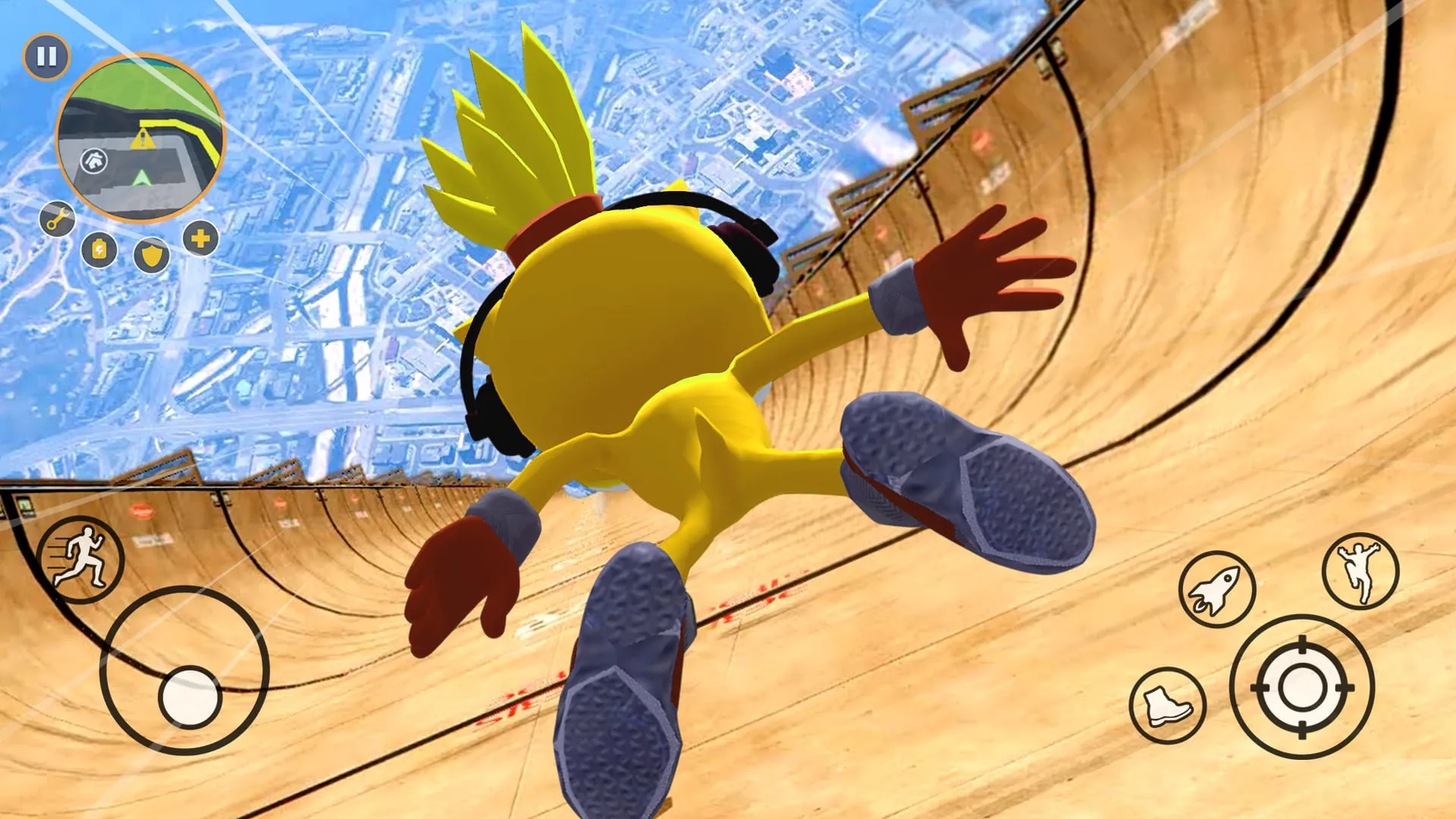 Super Hedgehog Rope Hero