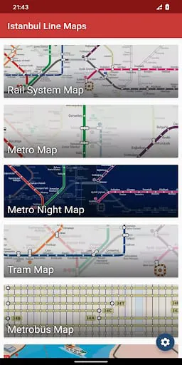 Istanbul Metro Maps