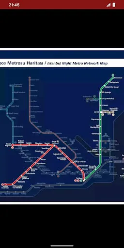 Istanbul Metro Maps