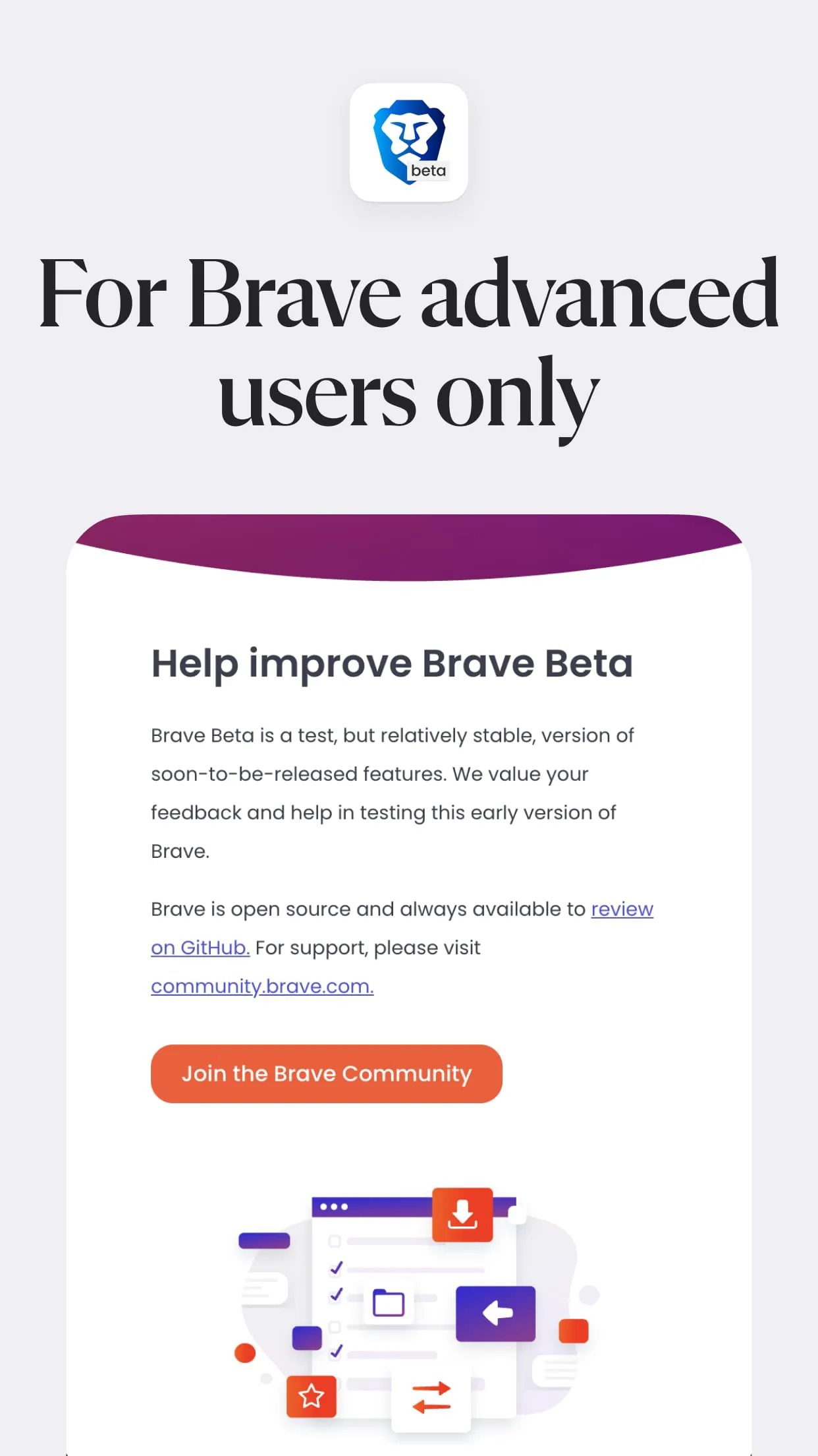 Brave Beta