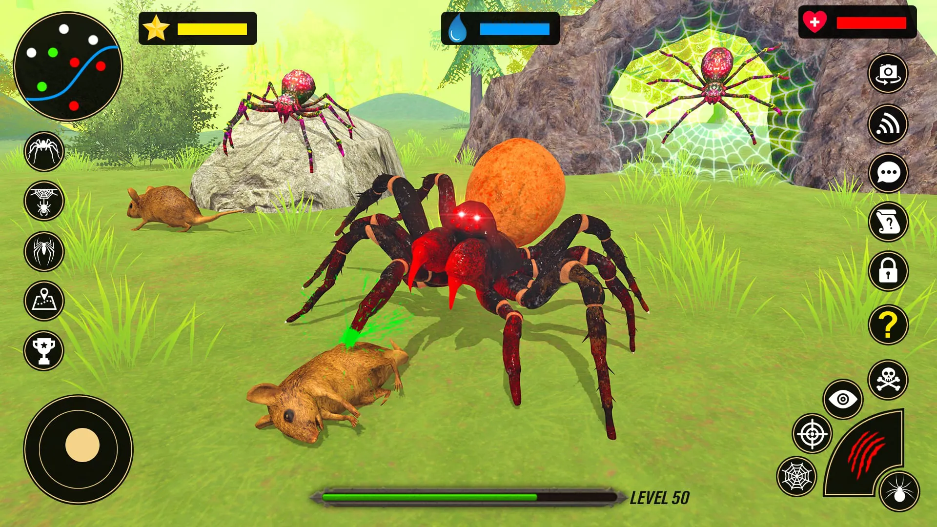 Spider Simulator