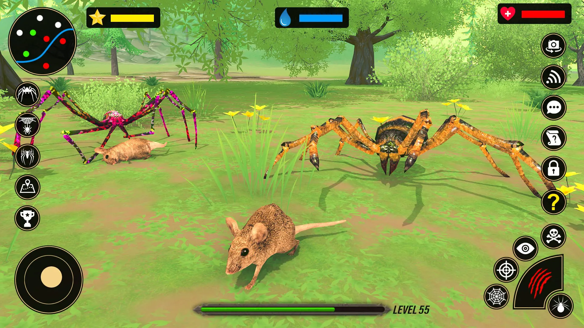 Spider Simulator
