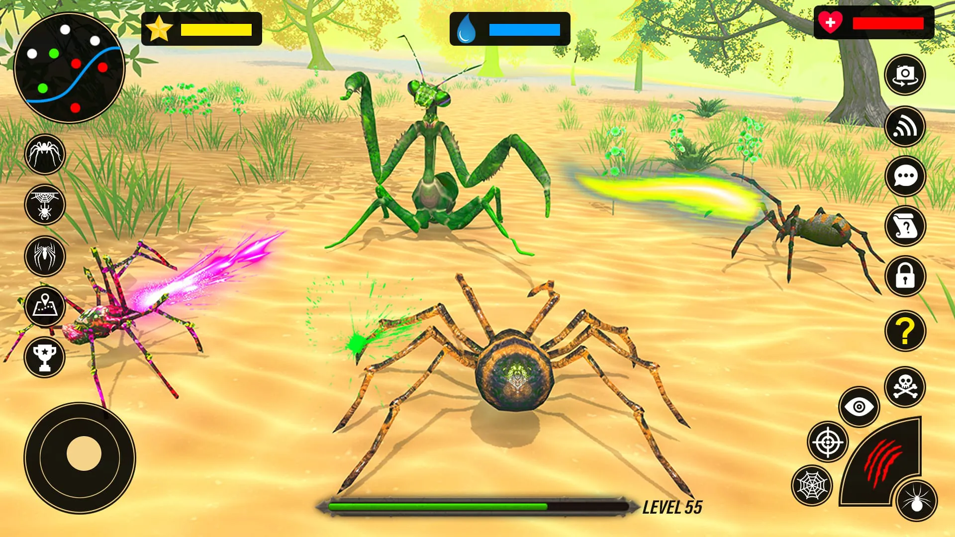 Spider Simulator