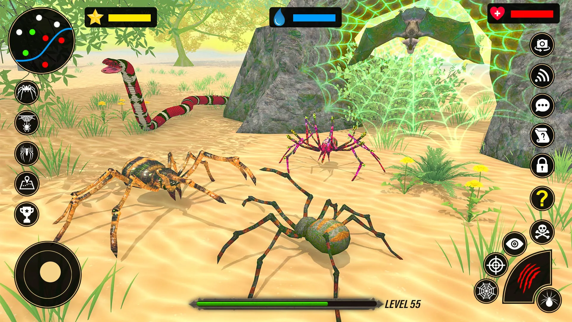 Spider Simulator