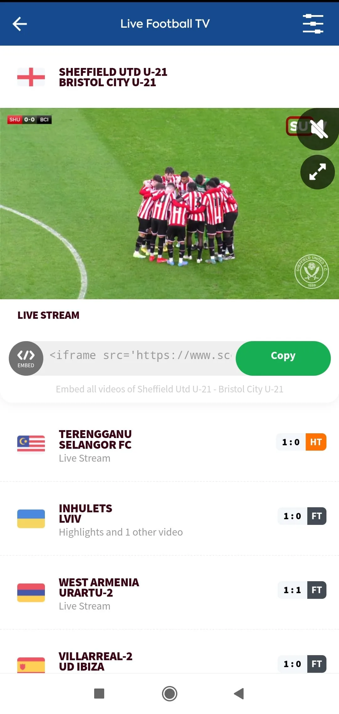 Live Football TV Streaming HD
