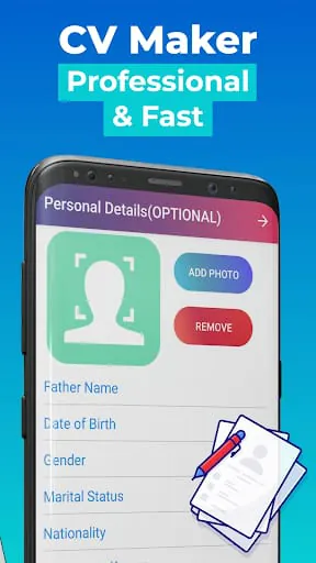 Resume Builder CV Maker App