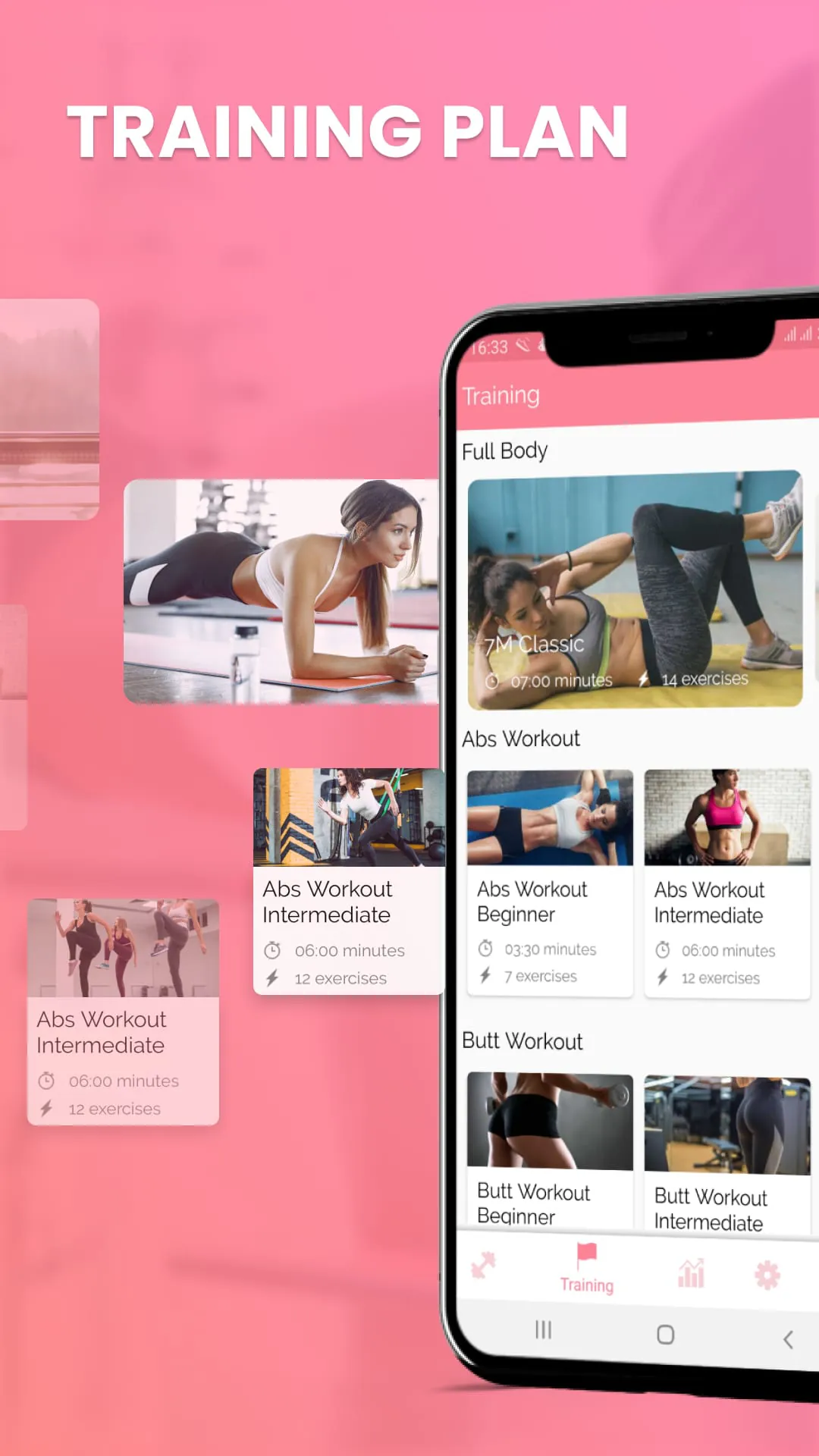 30 Days Women Workout Fitness