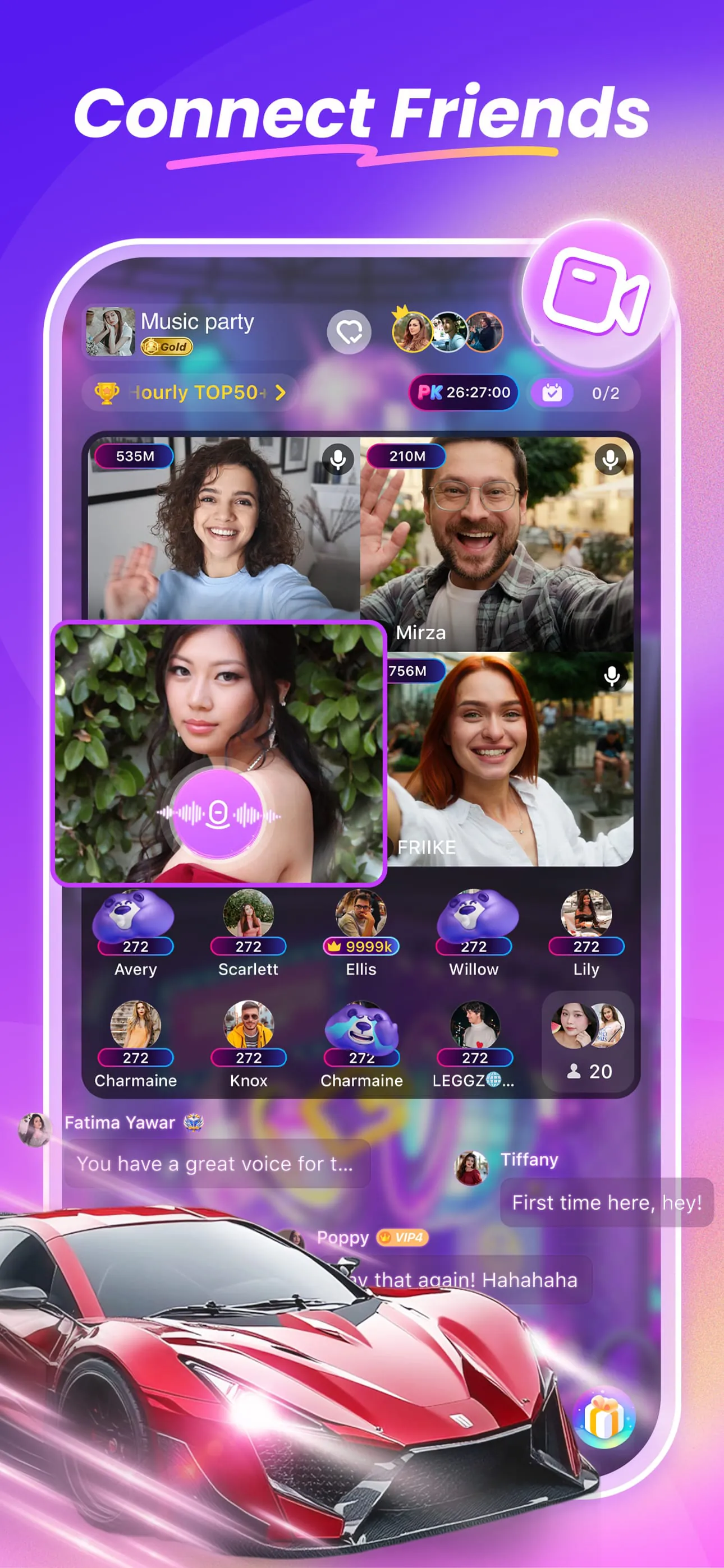 SUGO：Voice Chat Party