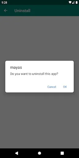 Delete apps