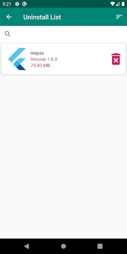 Delete apps