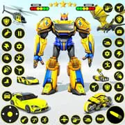 Robot Car Transforming Games