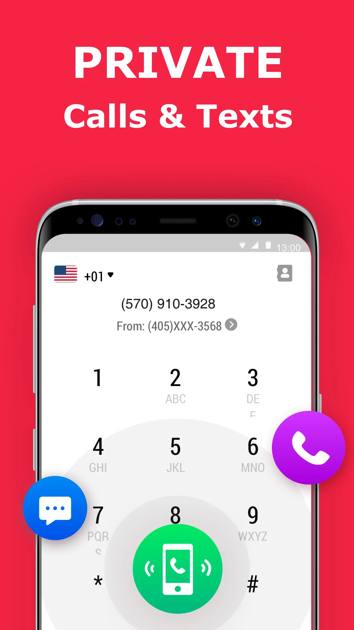 Second Phone Number