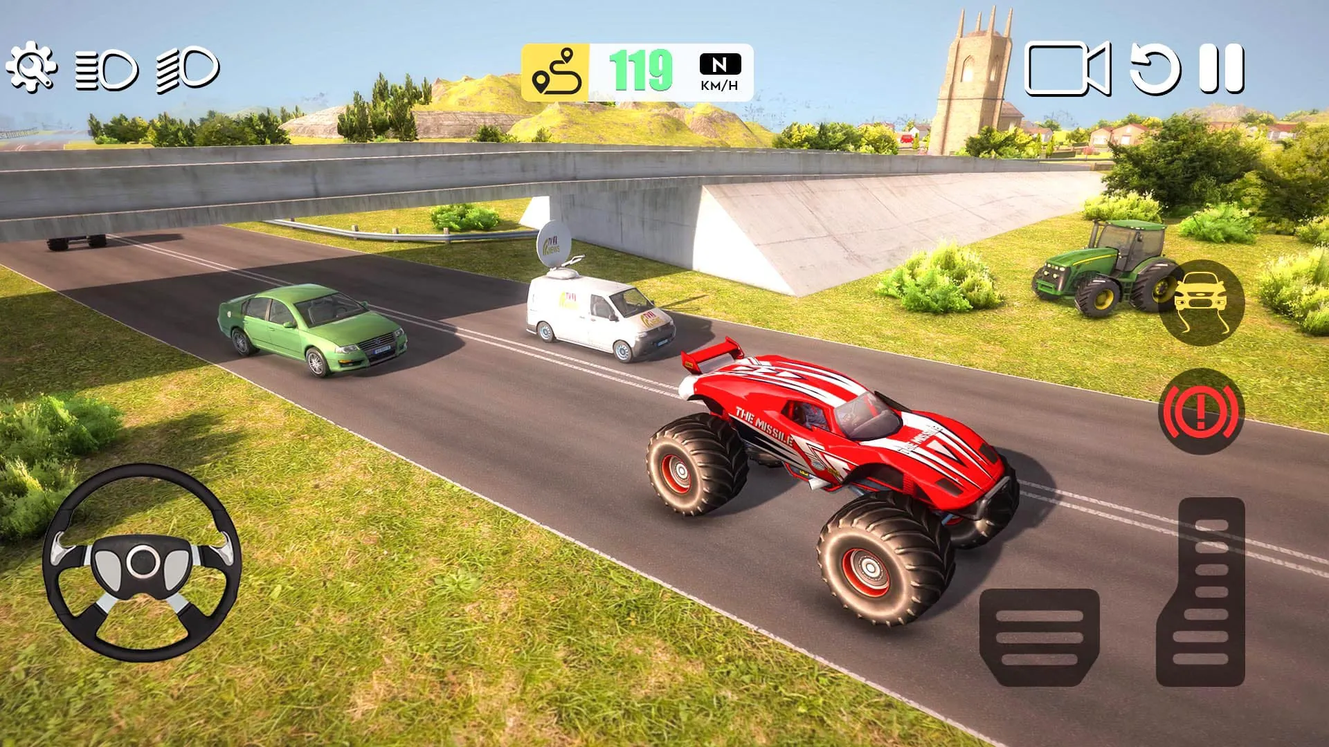Monster Truck Game Simulator