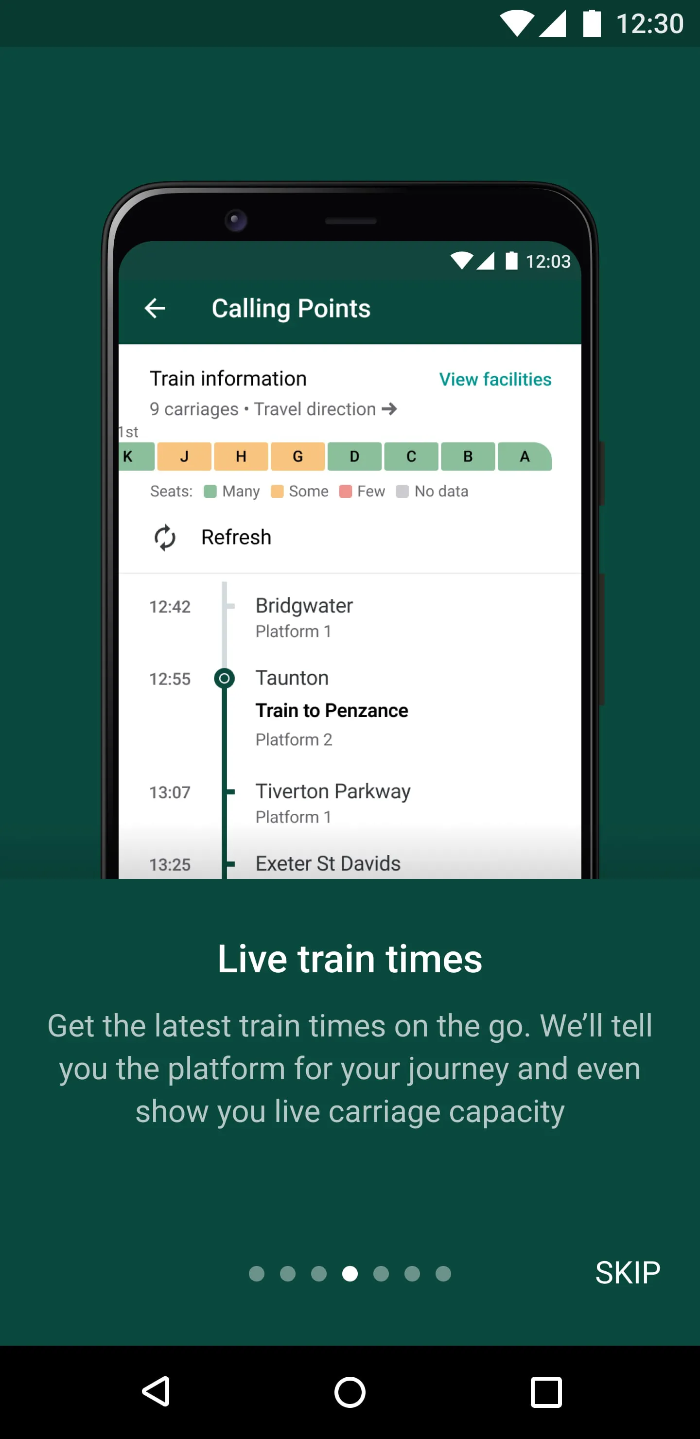 Train tickets