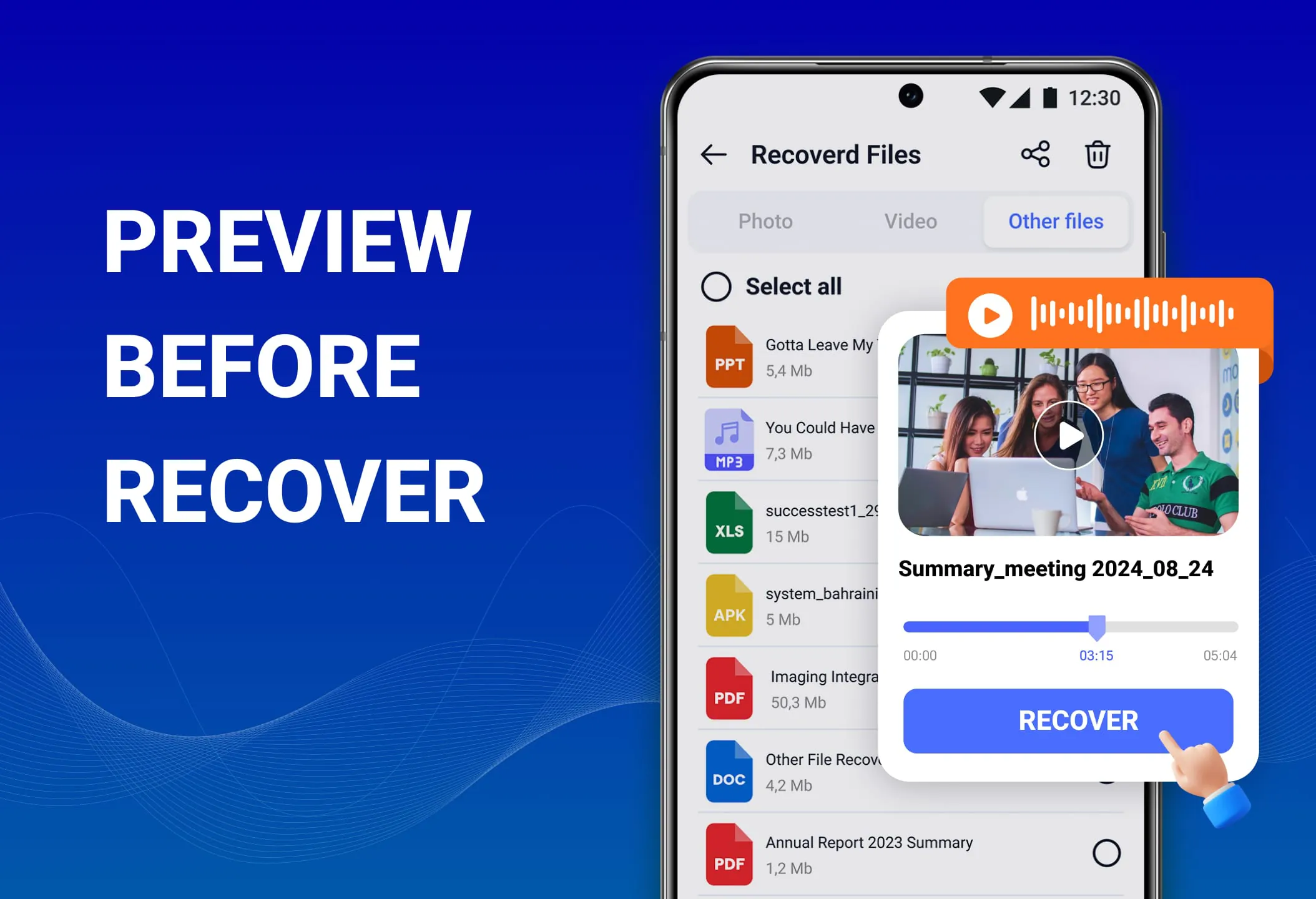 File Recovery