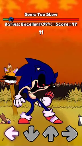 Horror Sonik.EXE FNF Mod Test
