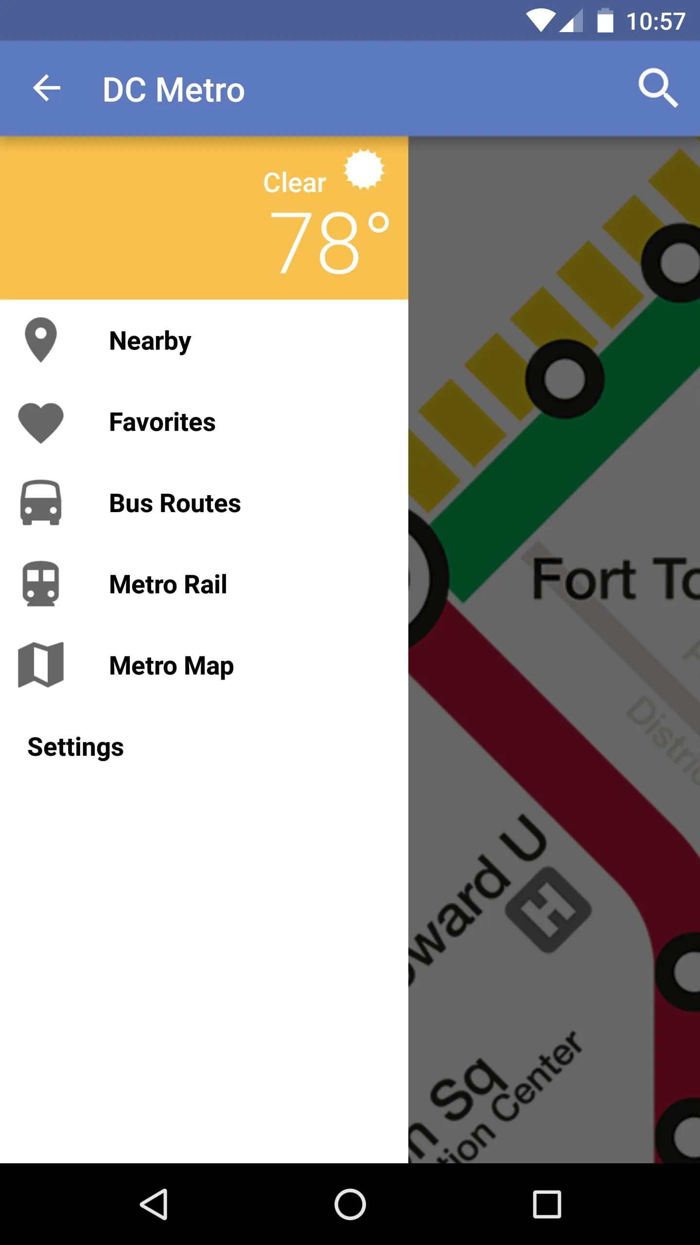 DC Metro and Bus