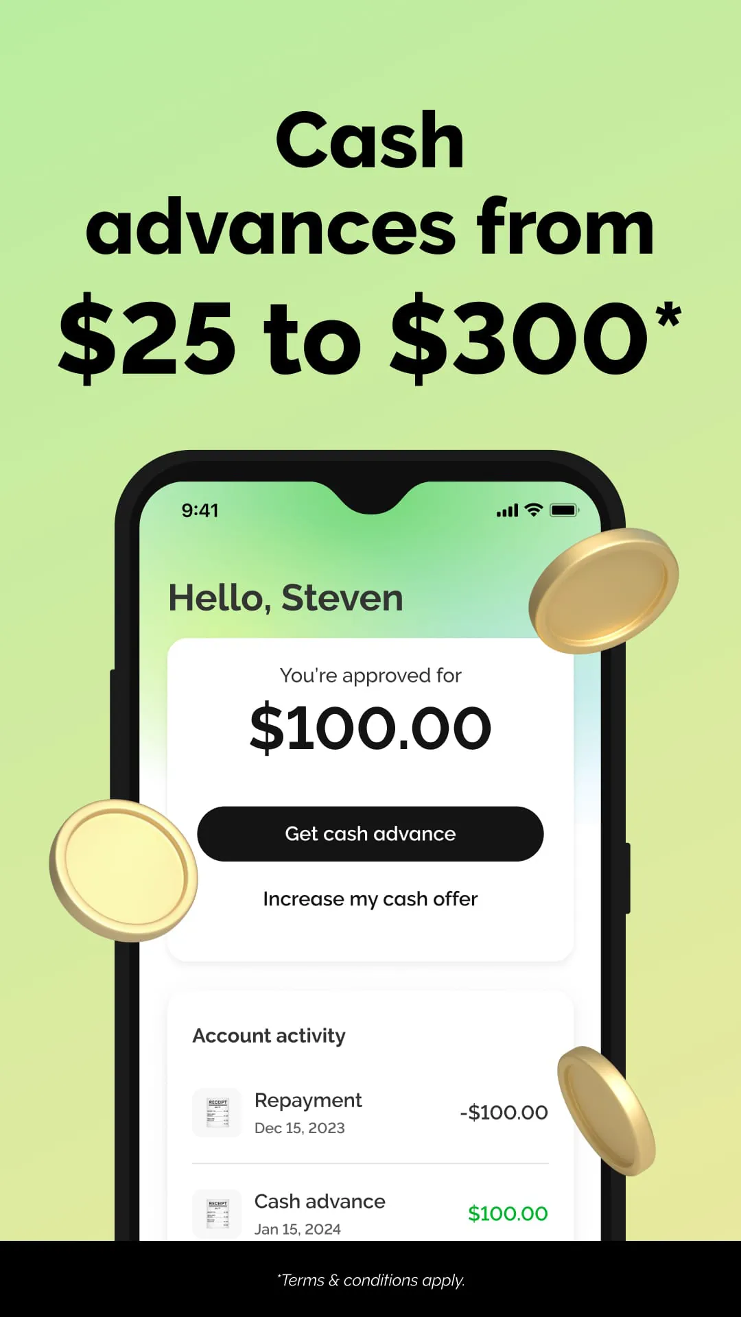 Grant Cash Advance