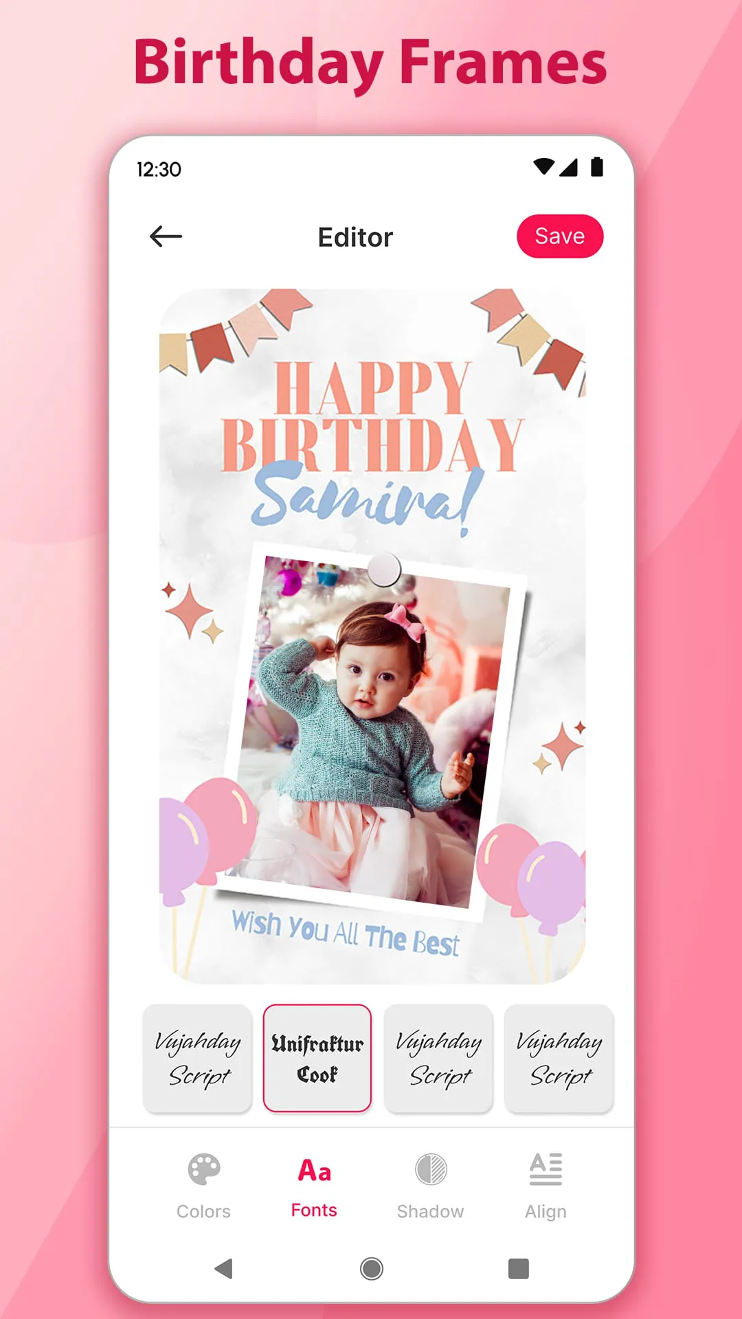 Romantic Frames & Photo Editor