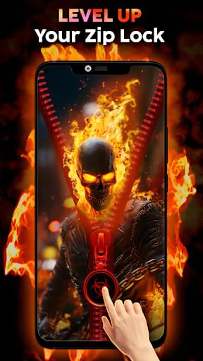 Zipper Lock Screen