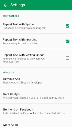 Text Repeater