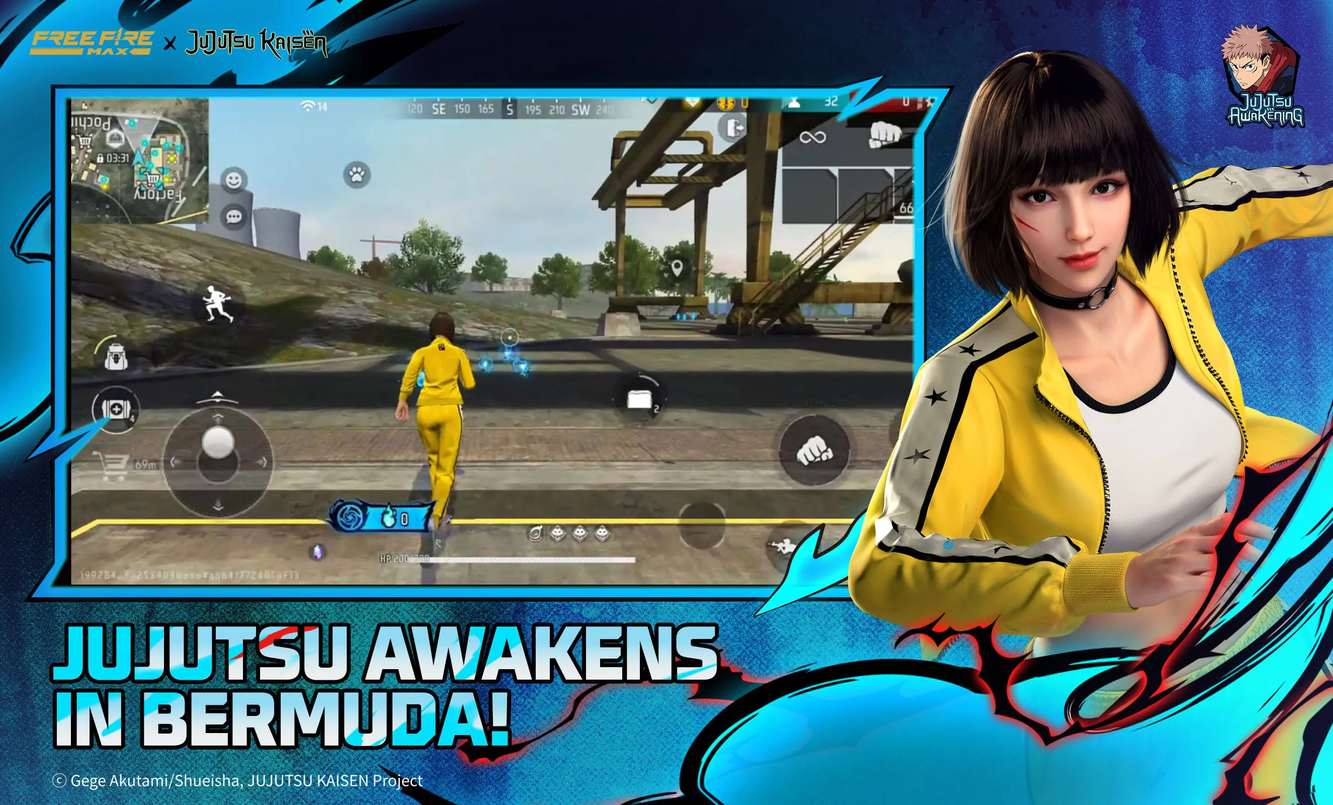 Free Fire MAX x JUJUTSU KAISEN