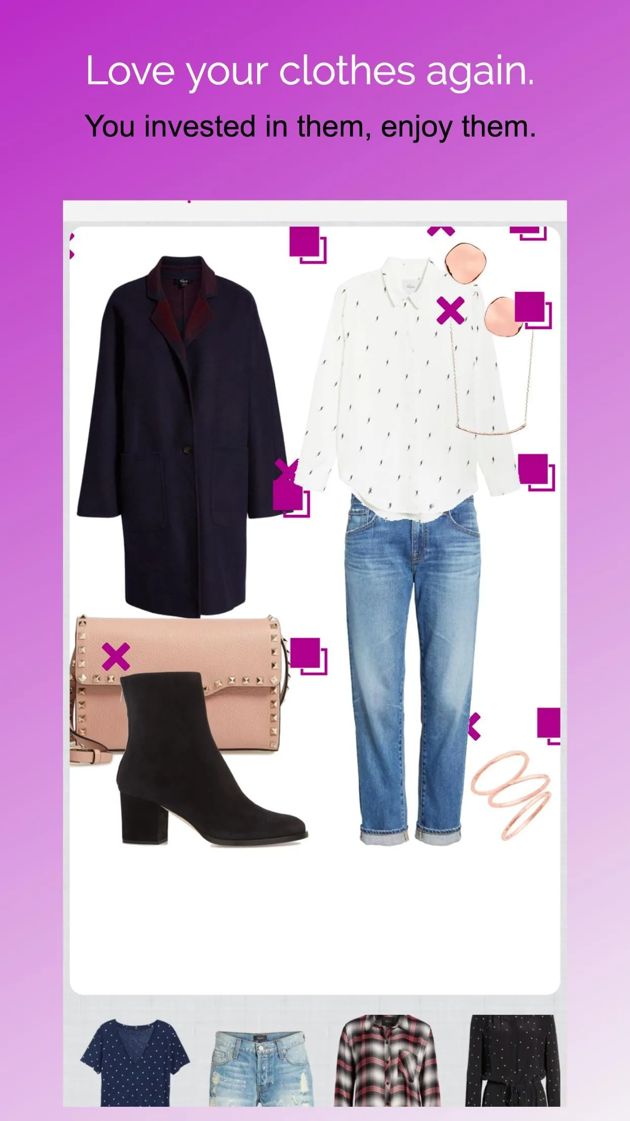 Pureple AI Outfit Planner