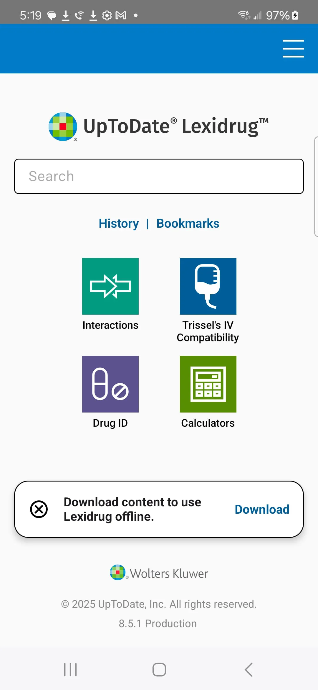 Uptodate Lexidrug