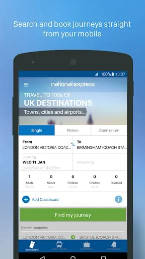 National Express Coach