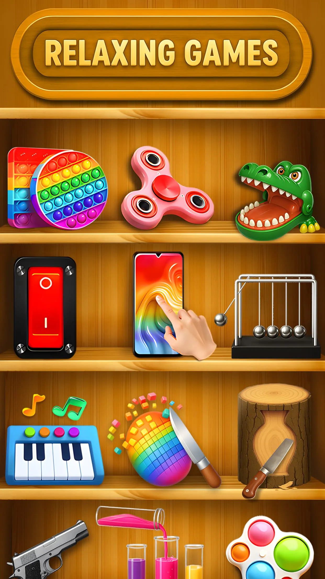 Mini Fidget Antistress Games
