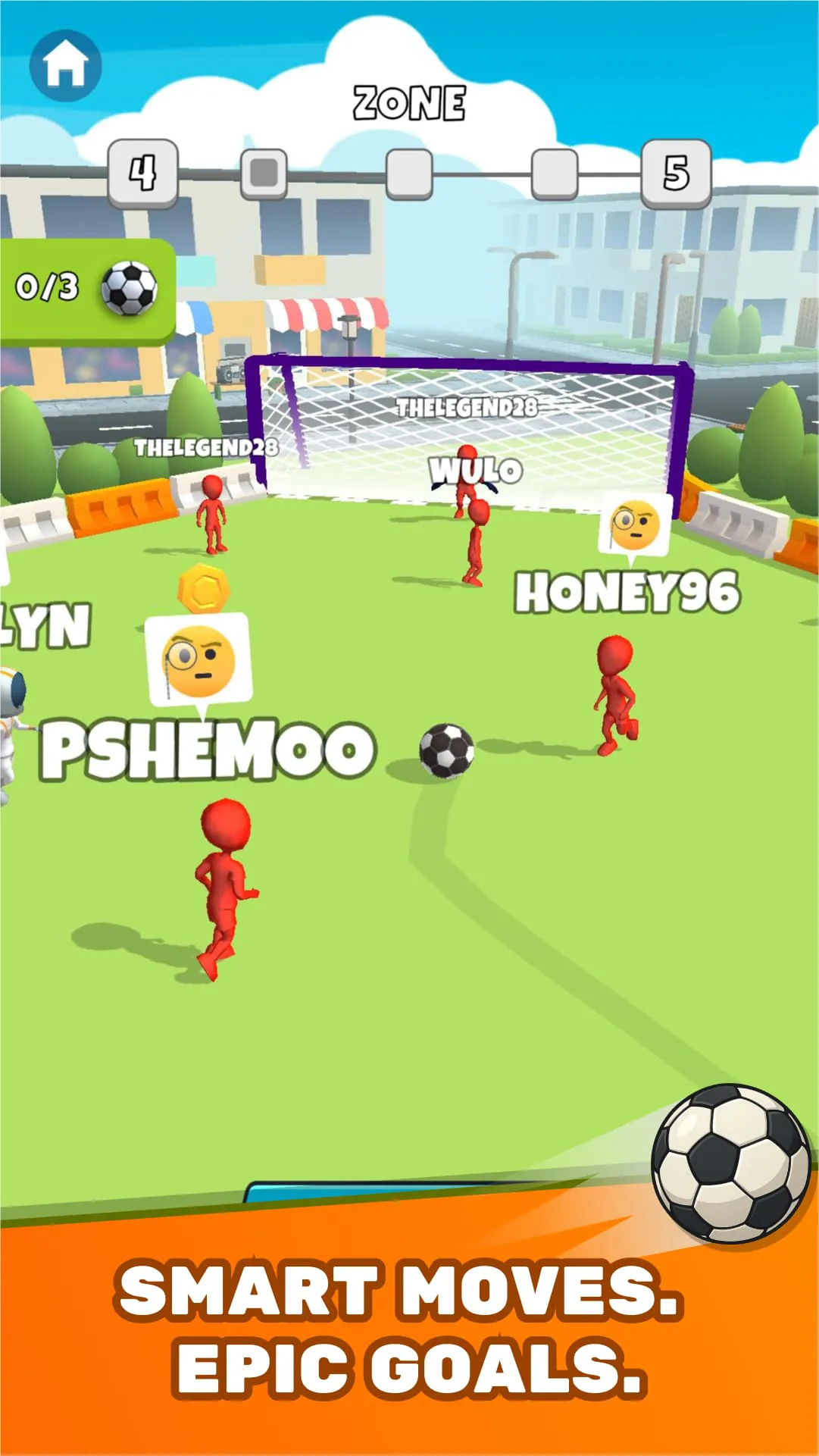 Crazy Kick! Fun Football game