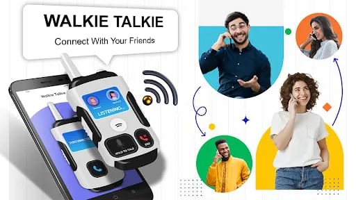 PTT walkie talkie