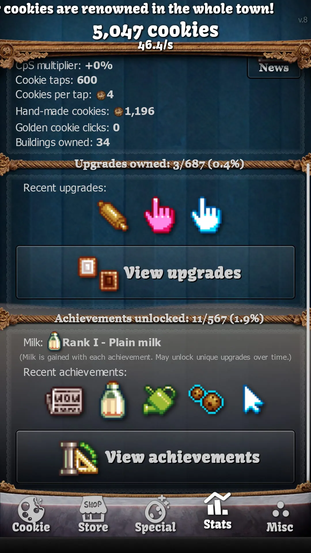 Cookie Clicker (ad