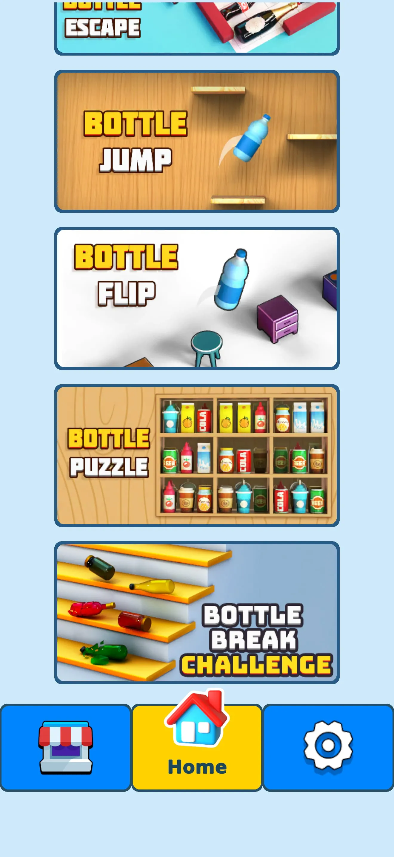 Bottle Break Challenge