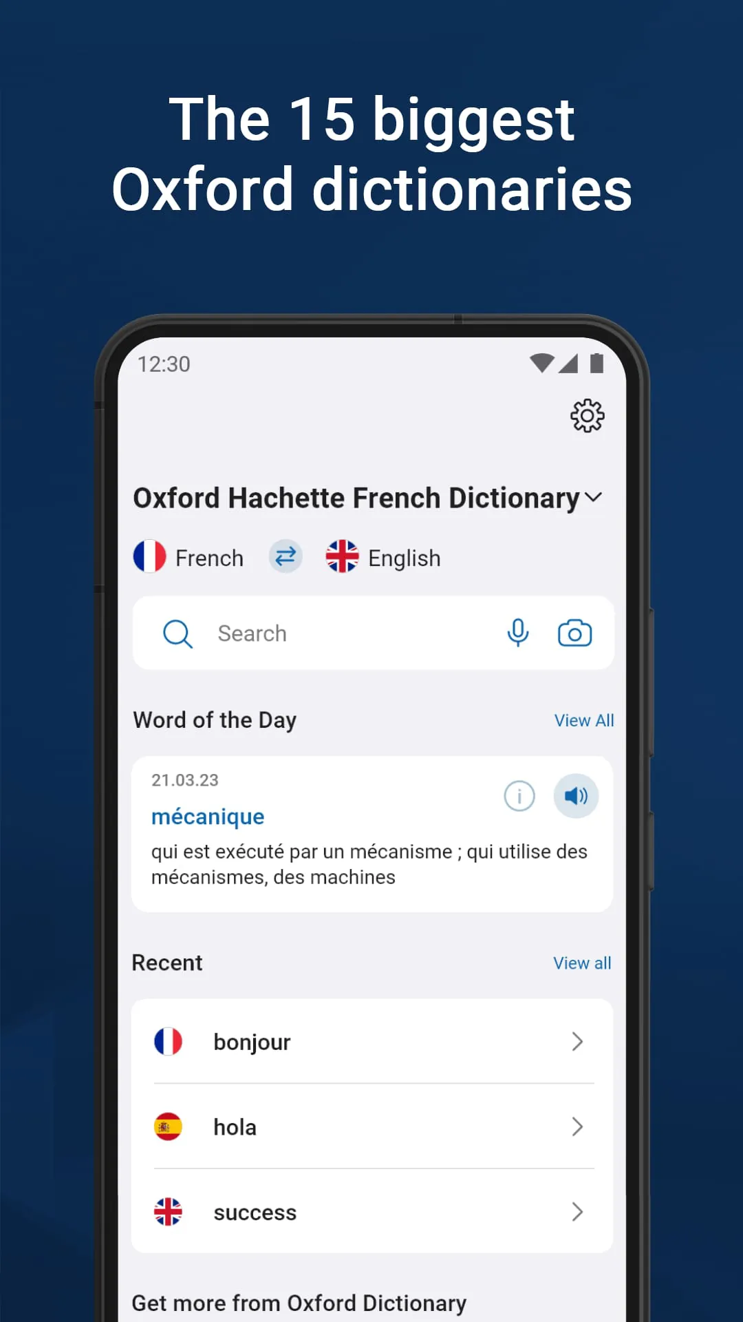 Oxford Dictionary & Thesaurus