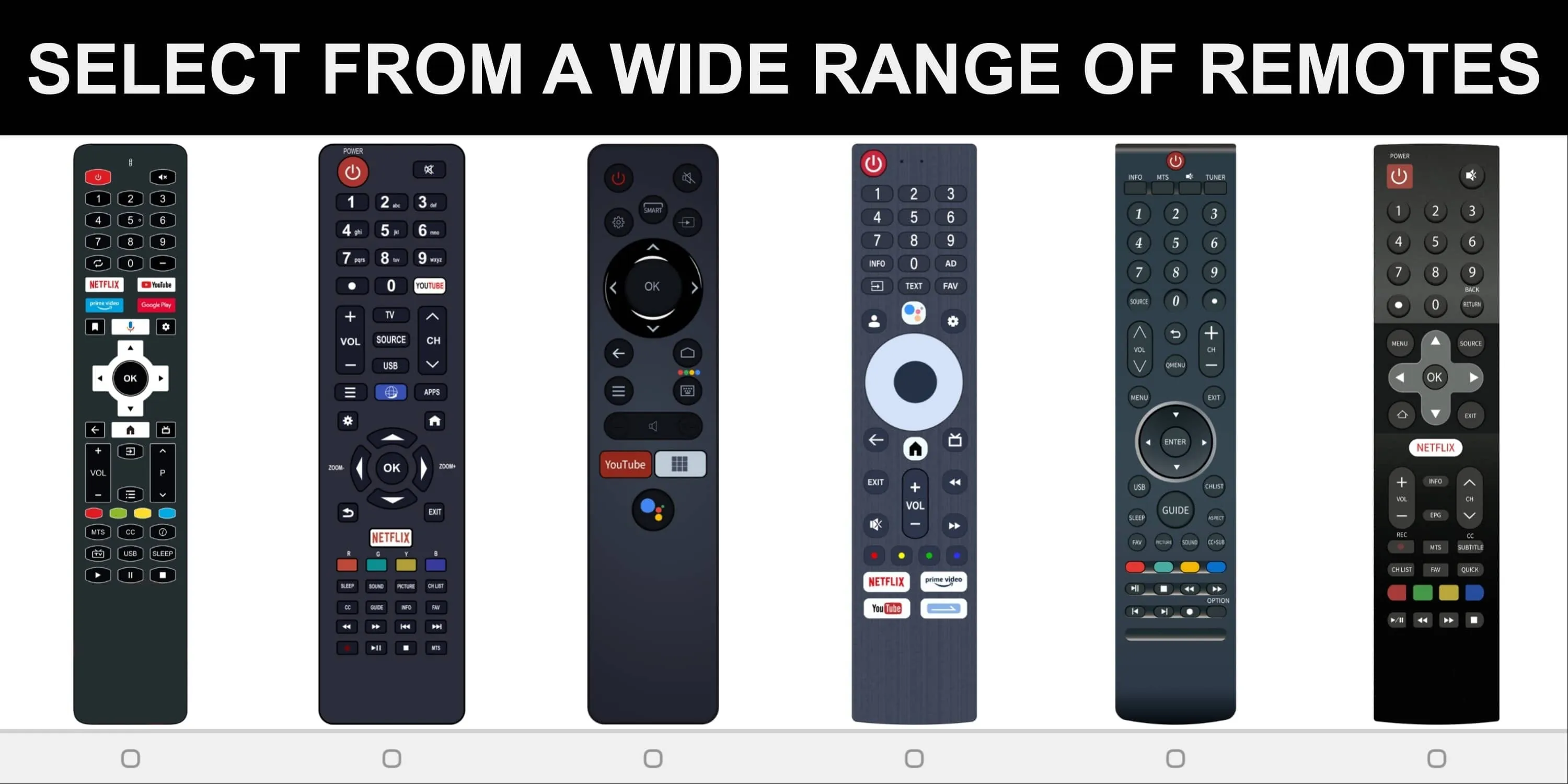 Philco TV Remote