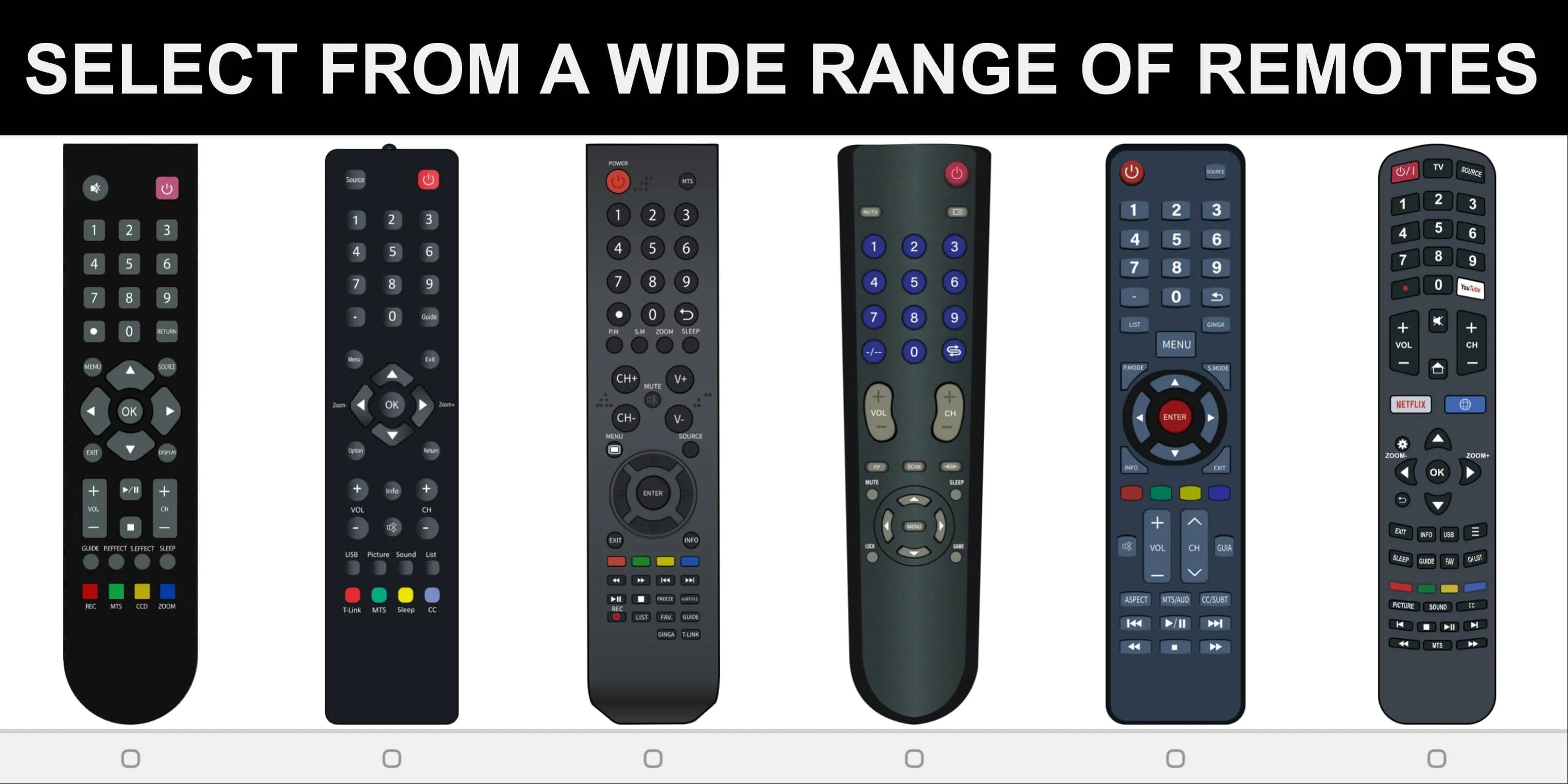 Philco TV Remote