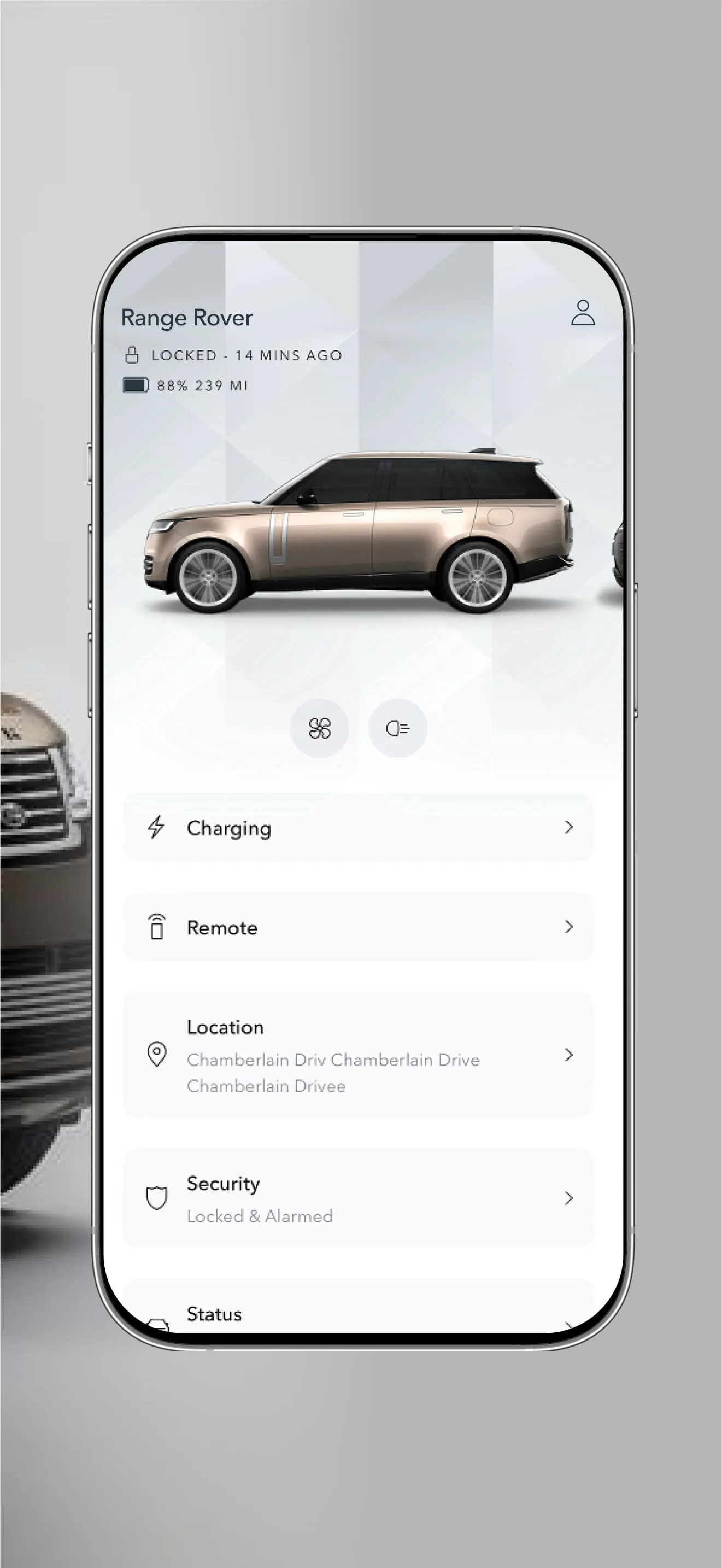 Land Rover Remote