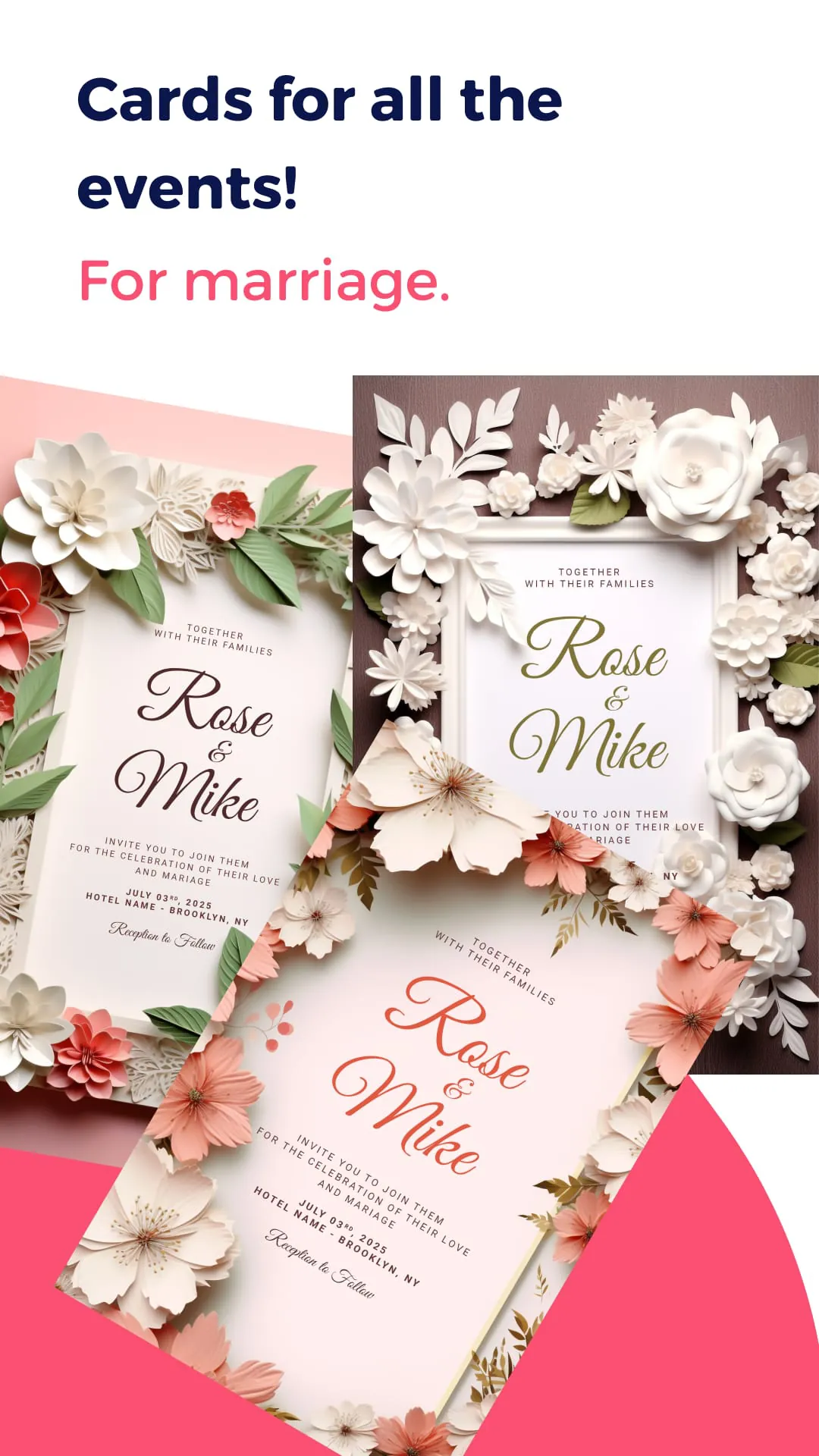 Invitation maker
