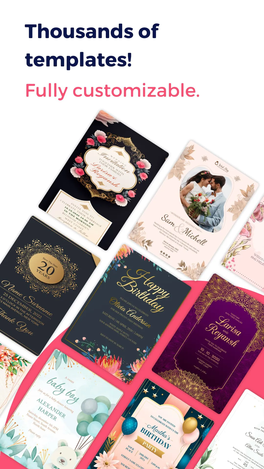 Invitation maker