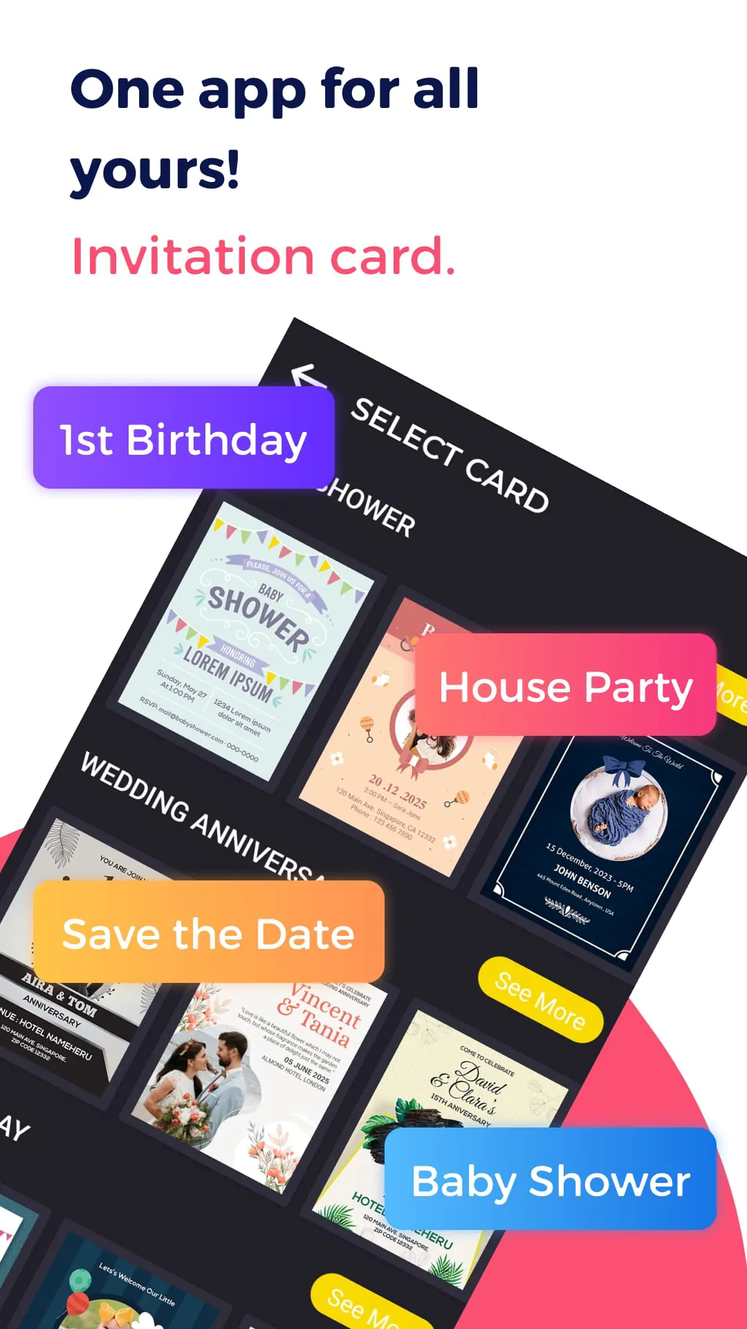 Invitation maker