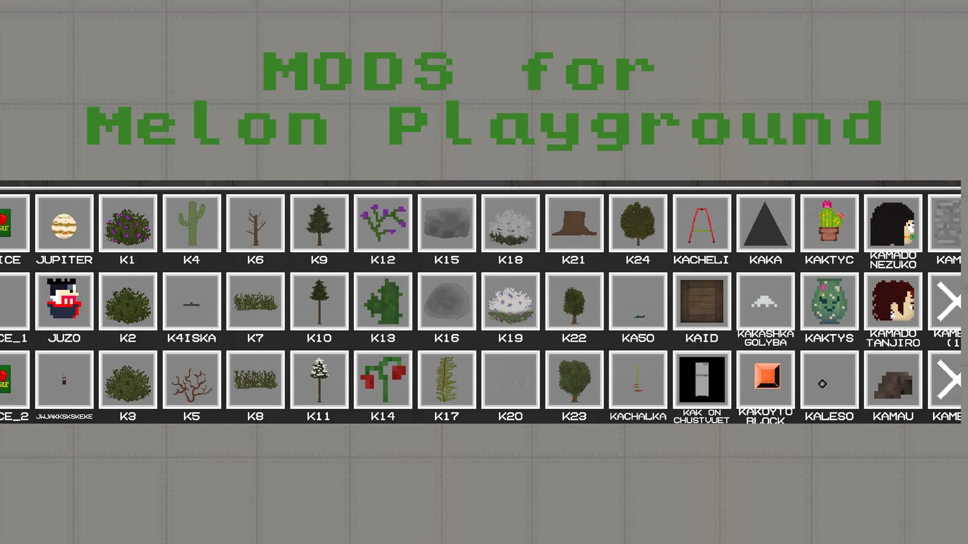 MelMod for Melon Playground
