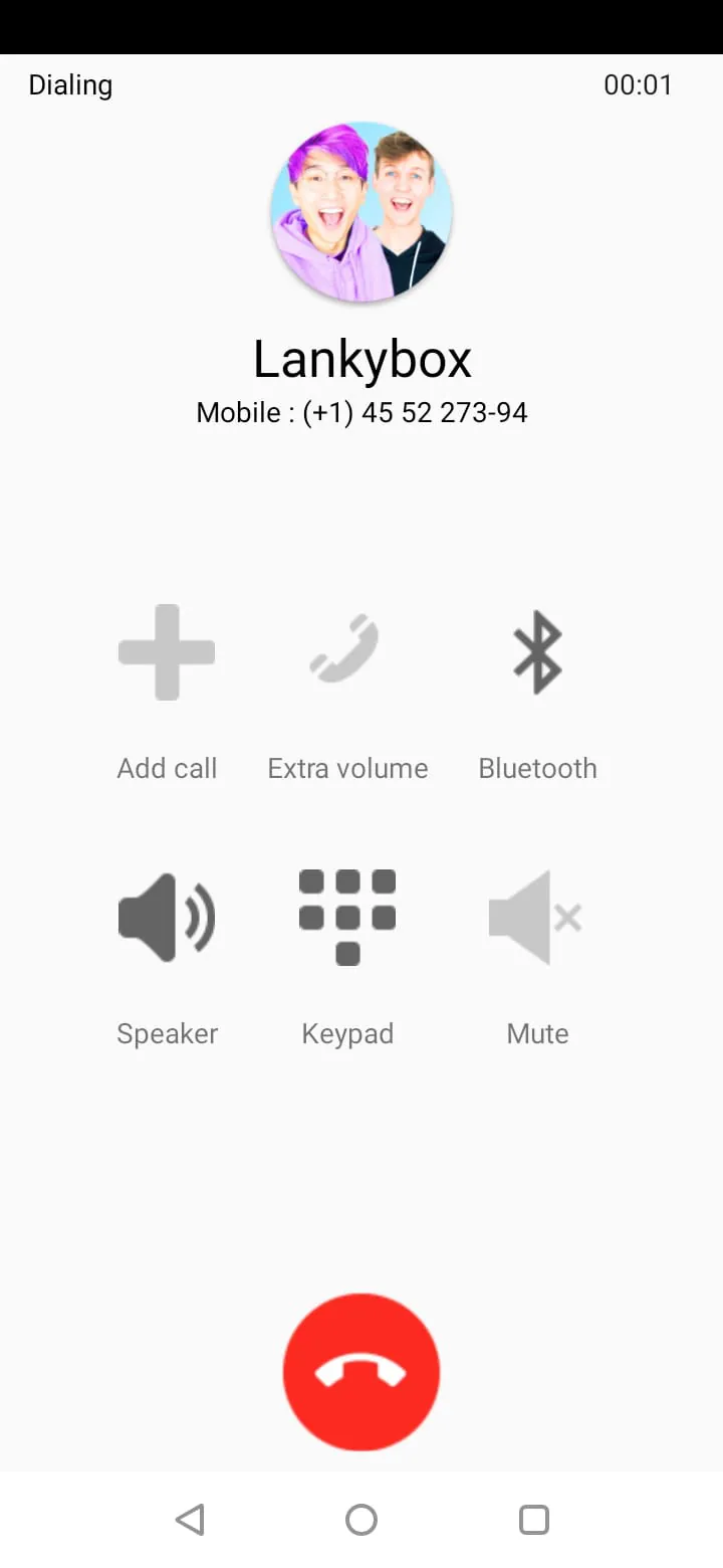 Lankybox Fake Video Call