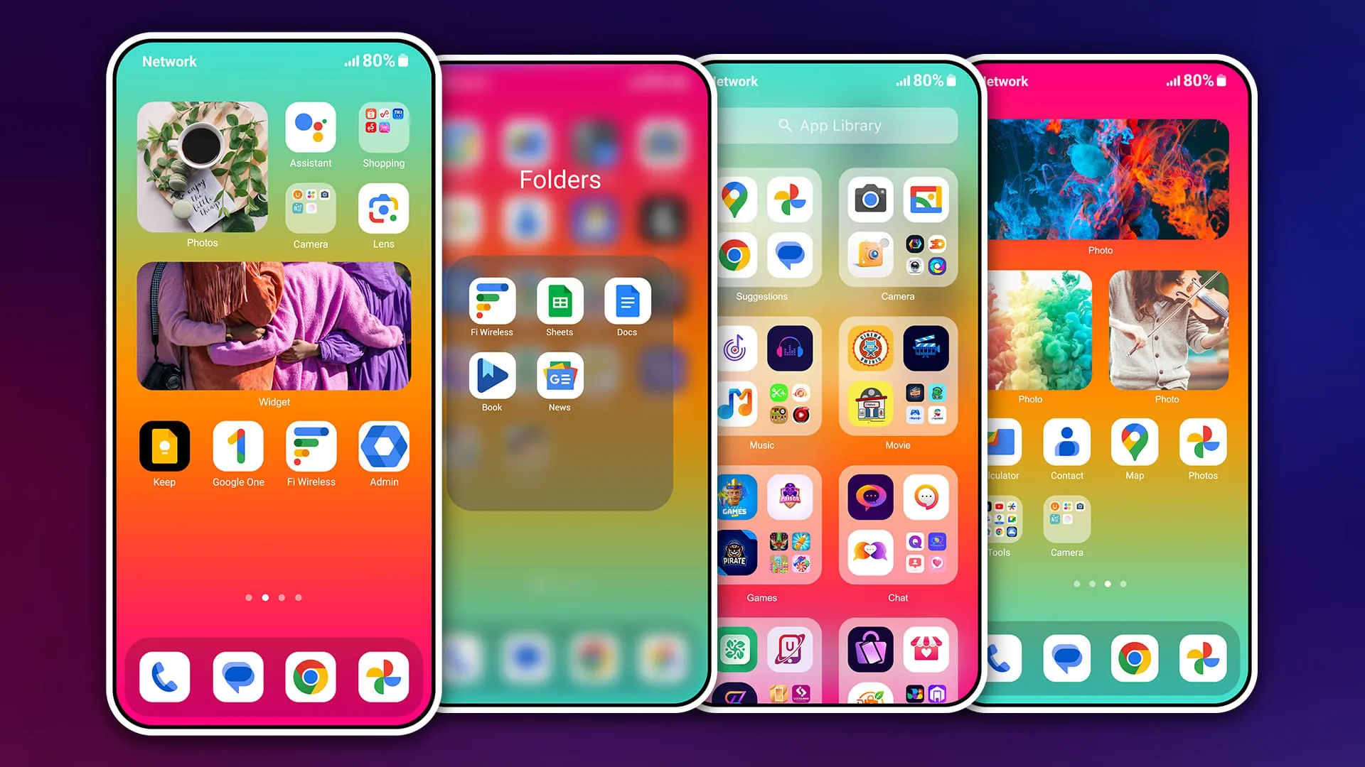 HiPhone Launcher OS Phone