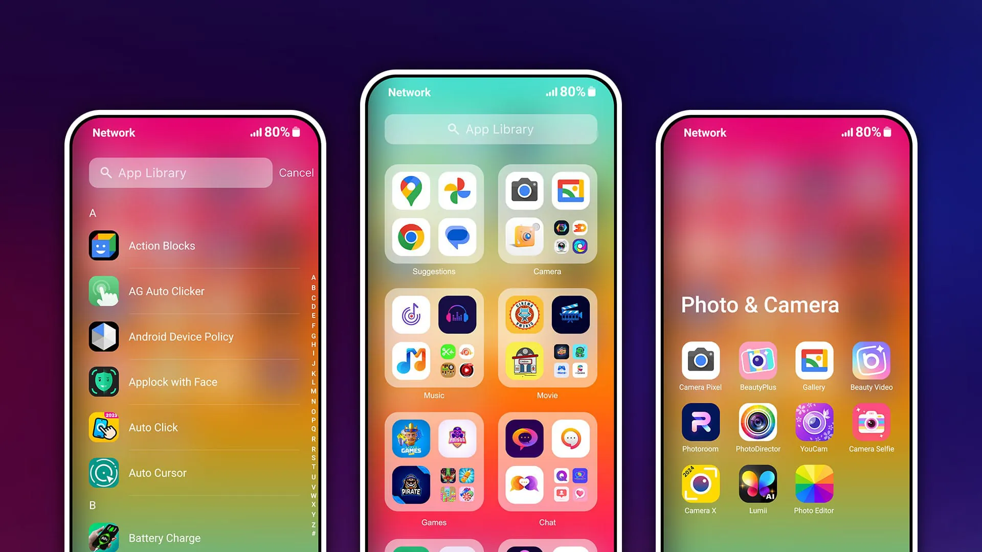 HiPhone Launcher OS Phone